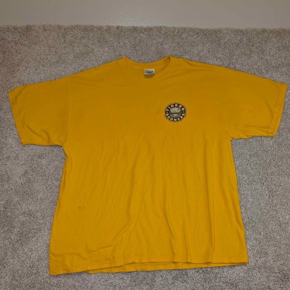 LSU 2004 Sugar Bowl T-Shirt XL Yellow Good Bayou Bengals National Champ - Picture 6 of 6